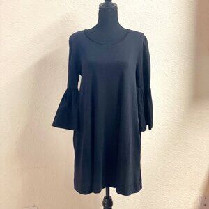 Peruvian Connection Pima Cotton Catania Bell Sleeve Mini Dress